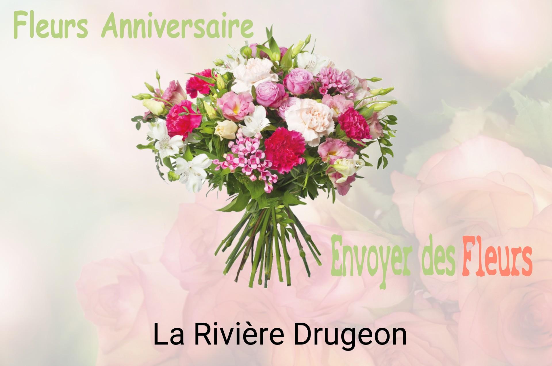 Bouquet de fleurs d’anniversaire livré à La Rivière-Drugeon