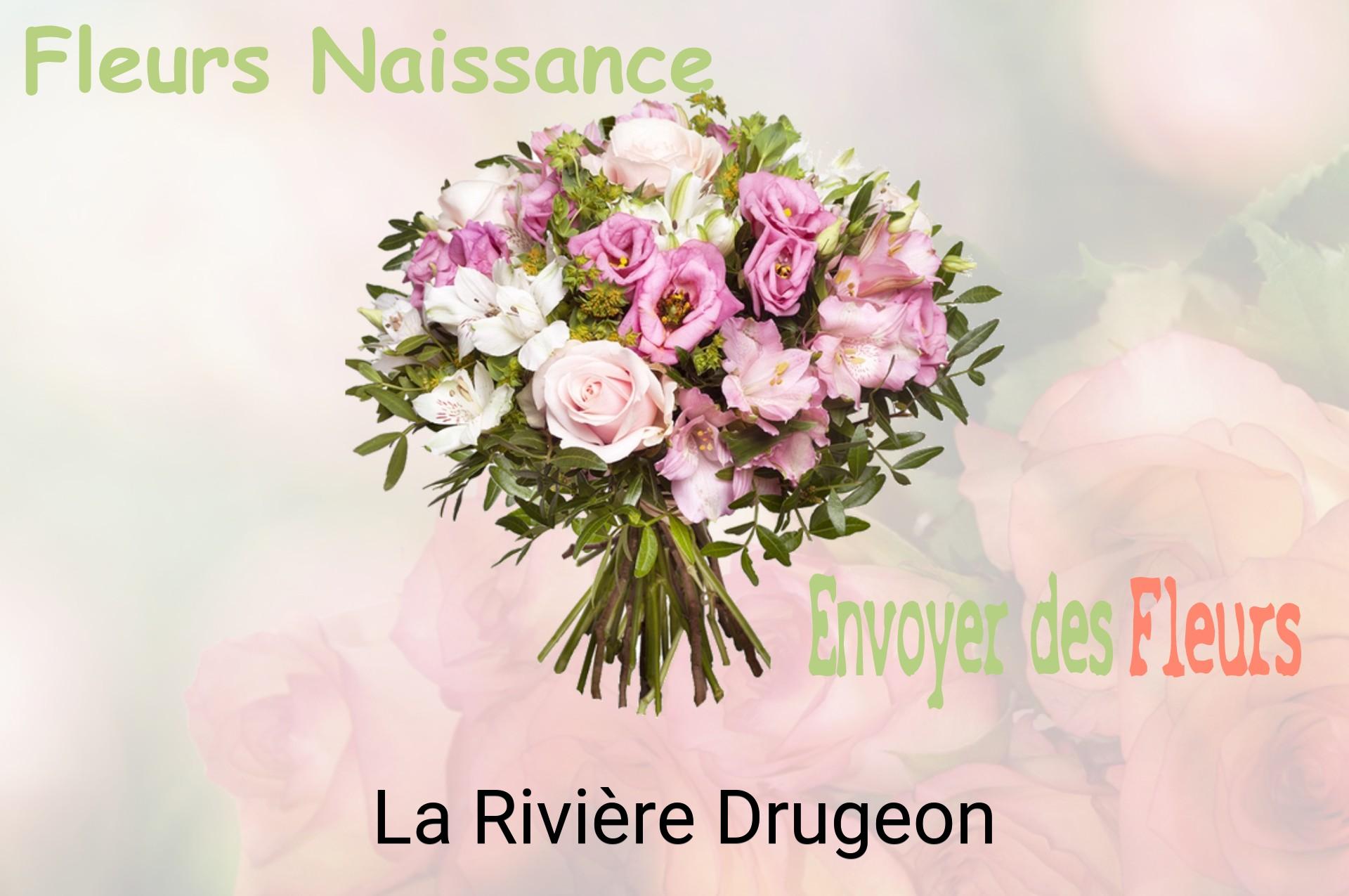 Bouquet de fleurs de naissance livré à La Rivière-Drugeon