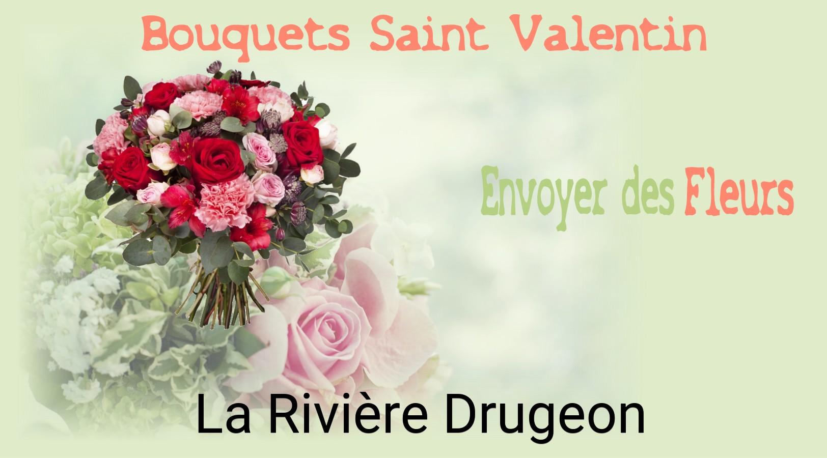 Roses de Saint-Valentin livrées à La Rivière-Drugeon